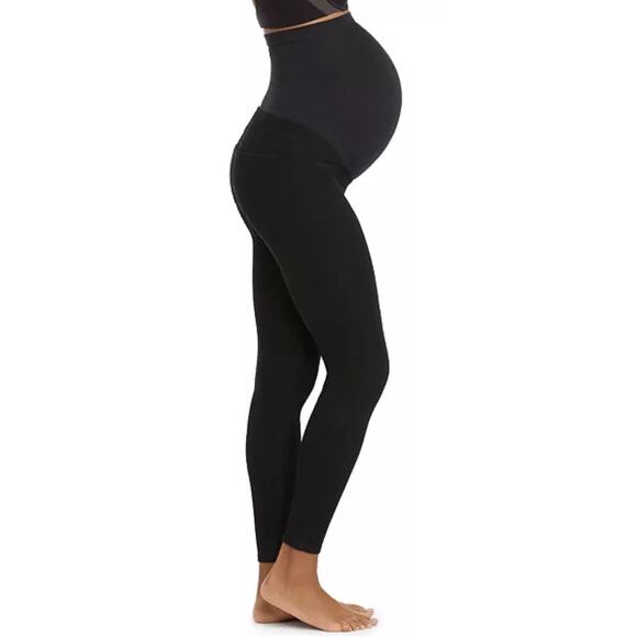 SPANX Pants - SPANX Mama Maternity Jean-ish Ankle Leggings, Black, size small, 20154r